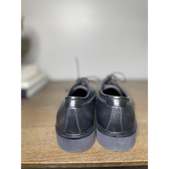 Nordstrom Good Man Brand Modern City Plain Toe Derby Black Men's Size 10 - Picture 5 of 6